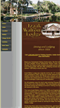 Mobile Screenshot of izaakwaltonlodge.com